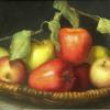 Basket of Apples
Oil, 9" x 12" 