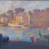 "Old Menemsha Harbor, Martha's Vineyard"
Oil,  20" x 32"