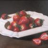 Strawberries & Cream
Oil, 9" x 12"