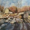 Winter Shadows at the Mill
Oil, 12" x 16" 