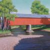 Frankenfield Covered Bridge
Oil, 14" x 18" 
