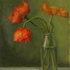 Poppies
Oil, 14" x 11" 