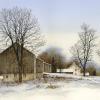 January, Ray Hendershot
Watercolor 15.5" x 29"