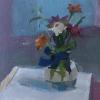 Saphire Ribbon
Oil, 8" x 8" 