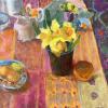 Mad Hatter Daffodils
Oil, 12" x 9" 