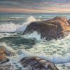 Surging Sea
Pastel, 19.5" x 25.5" 