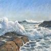 Flood Tide
Pastel, 12" x 16" 